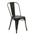 thumbnail image 1 of OSP Designs Bristow Antique Black Metal Dining Chair, 1 of 3