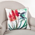 thumbnail image 1 of Saro Lifestyle 069P.M18S 18 in. Hummingbird Down Filled Throw Pillow, Multi Color, 1 of 1