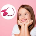 thumbnail image 6 of Unique Bargains Bow Headband Fashion Cute Polyester Hairband for Teenager 5.9x4.4 Inch Rose Red, 6 of 7