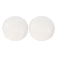 thumbnail image 1 of HEANUJJ 4Pcs White Hard Plastic Cake Board Reusable Non Stick Cake Liner for Serving, 1 of 6