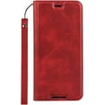 thumbnail image 2 of Google Pixel 3 XL Case with Wrist Strap, Classic PU Leather Wallet Case Slim Flip Folio with Card Holder,Kickstand Feature Magnet Closure Case Cover for Google Pixel 3 XL 6.3",Red, 2 of 16
