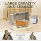 thumbnail image 5 of Caja de arena para gatos Citylife de acero inoxidable XL con tapa para grandes felinos, 5 of 8