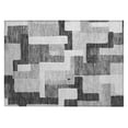 thumbnail image 2 of Addison Rugs Chantille Indoor/Outdoor Transitional Geometric Silver Washable Rectangle Rug, 1'8" x 2'6", 2 of 6