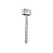 thumbnail image 3 of HIC Kitchen Heavyweight Meat Tenderizer Ice Cracker Marinating Prep Tool, Double Sided, Heavyweight Aluminum, 3 of 4
