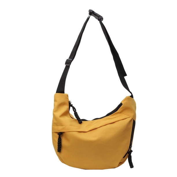 Bolso Bandolera Nailon Mensajero Gran Capacidad para Viajes Al Aire Libre