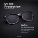 thumbnail image 2 of Gafas de sol KALIYADI polarizadas semisin montura que bloquean los rayos UV, 2 of 6