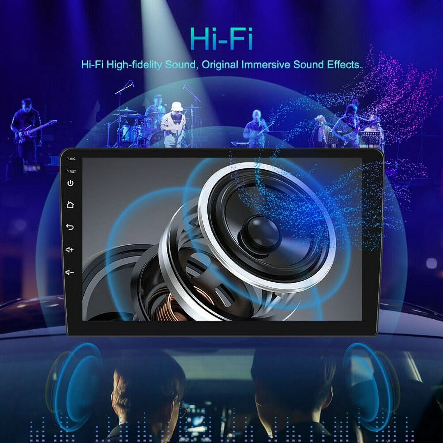 Android 13 Car Stereo Radio Fit for Hyundai Sonata 2015 2016 2017, 9" Touchscreen Multimedia Video Player with Wireless Carplay, Android Auto, GPS Navigation, BT, AHD Camera, 2+32G