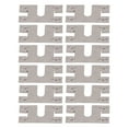 thumbnail image 1 of PV Grounding Conductive Gasket,100 Pcs PV Grounding PV Conductive Sheet PV Conductive Washer Masterfully Created, 1 of 8