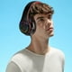 thumbnail image 4 of Auriculares Bluetooth RGB con Luz Respiratoria Over-Ear Negros y Rojos, 4 of 7