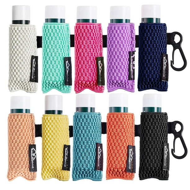 Llavero con funda para bálsamo labial WK IEASON, 10 unidades a granel