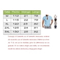 thumbnail image 2 of Camisa De Lino Hombre Caballero Moda Casual Italia, 2 of 8