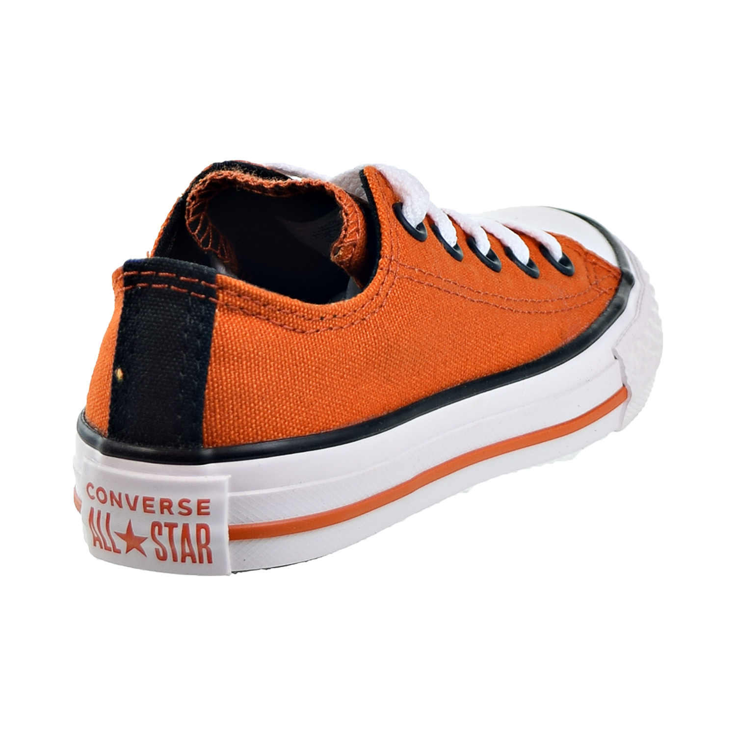Converse Chuck Taylor All Star Ox Big Kids Shoes Campfire Orange-Black-White 661864f - image 3 of 6