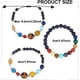 thumbnail image 2 of Pulsera de 3 planetas para mujer, pulsera del sistema solar, universo, galaxia, los ocho planetas, estrella guardiana, cuentas de piedra natural, brazalete, joyería unisex, regalos, 2 of 7