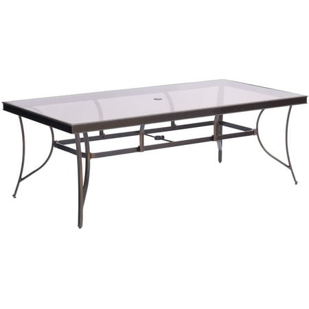 Hanover Traditions 9-Piece Aluminum Outdoor Dining Set, Blue