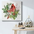 thumbnail image 6 of Cardinal Holly Christmas Collection C- Gallery Wrapped Canvas, 6 of 9