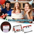 thumbnail image 6 of QHUDLV Party Place Cards, 24 48 Pack Race Car Food Labels, Folded Table Setting Name Tags, 6 of 9