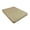 Chocolate Microfiber/Cotton, variant on 8" Single Foam & Cotton #607 Twin Chocolate Microfiber Futon Mattress-Color:Chocolate,Material:Polyester