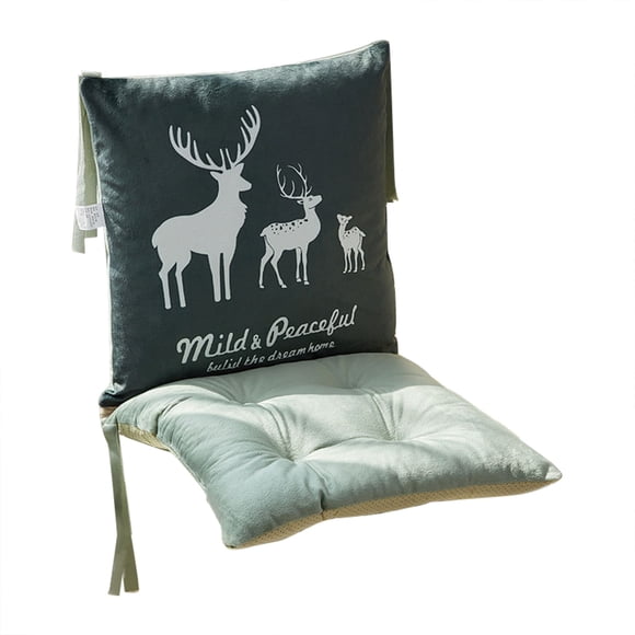 Prime Day Deals Coussin de Siège Amovible Coussin Lombaire Dossier Intégré pour Chaises de Bureau Siège Auto Avion Fauteuil Roulant Soulagement de la Pression Sciatique et Soulagement de la Douleur au Coccyx