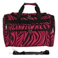 thumbnail image 2 of World Traveler Zebra 19 in. Shoulder Duffel Bag, 2 of 5