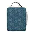thumbnail image 5 of Cosmos Alien Lunch Bag – Rocket Nebula Space Galaxy Insulated Lunch Box Tote, 5 of 6
