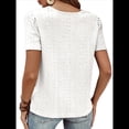 thumbnail image 4 of Blusas Tipo Túnica de Corta para Mujer, Estilo Informal, con Encaje XXL, 4 of 9