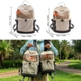 thumbnail image 2 of AUXDIQ Hiking Backpack 7L/10L Lightweight Backpack Travel Daypack for Women Men Khaki, 2 of 6