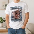 thumbnail image 6 of Tummy Ache Survivor Funny Cat Graphic T-Shirt, Unisex Classic Fit, 6 of 9