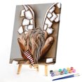 thumbnail image 1 of 40x50cm colorido DIY pintura por número Kit Ángel roto personaje decoración del hogar regalo Likrtyny decoración de arte, 1 of 9