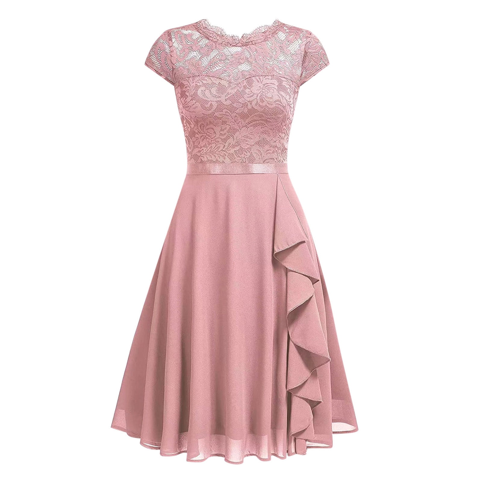 ワンピース elfelfelfarchives LACE LINED DRESS elfelfelfarchives LACE LINED DRESS Black ワンピース