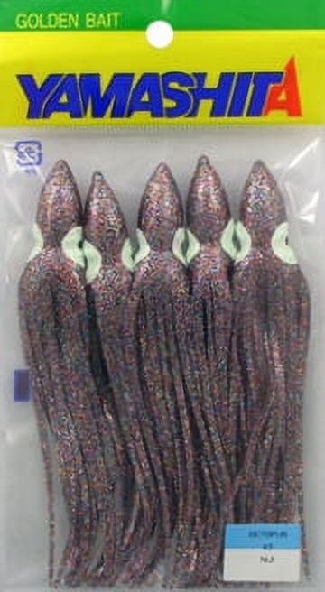 Yamashita Octopus Skirt 3.5 Inch 5-Pack Fishing Lures