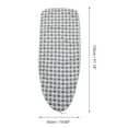 thumbnail image 4 of Unique Bargains 1 Pc Ironing Board Cover Durable Non Stick Ironing Cover Gray Blue Brown, 4 of 5