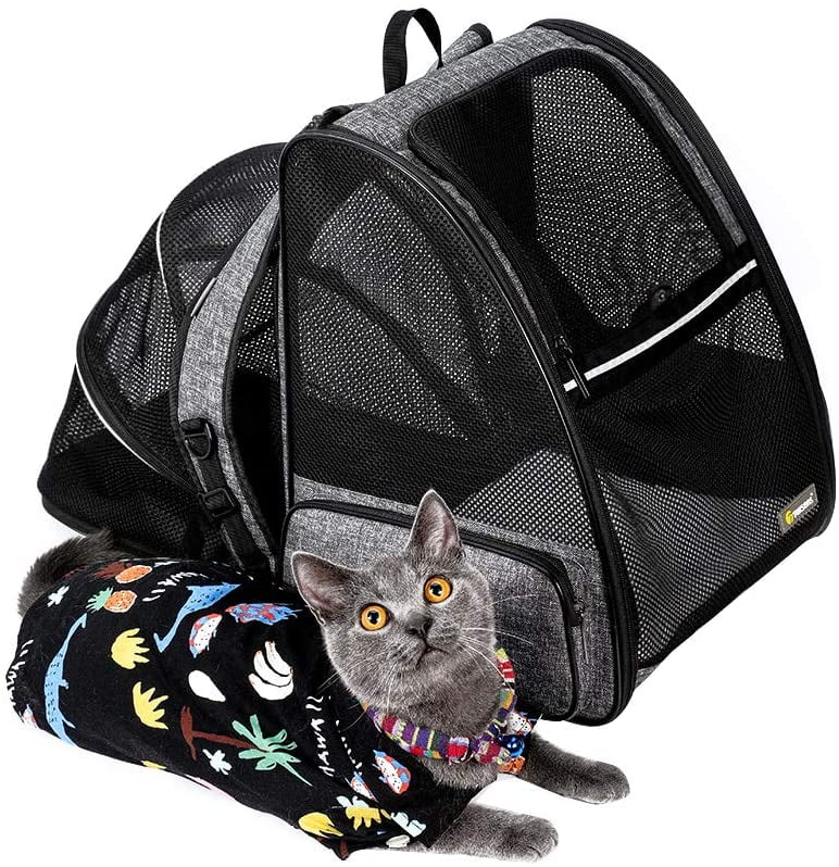 Airline Approved Waterproof Green Pet Backpack for Small Dog Pet Carrier Backpack for Kitten Backpack for Kitten Yellow Small Puppy and Bunny Space Capsule Bubble Cat Backpack Carrier 