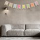 thumbnail image 1 of unbranded 1Jgo Banner De Bienvenida Primavera En Arpillera Para De Fiesta Con Floral Multicolor, 1 of 8
