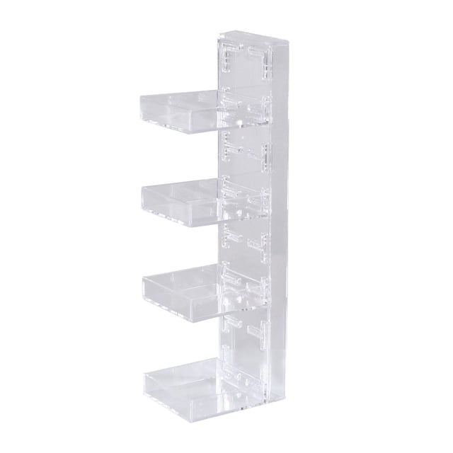 Organizador de exhibición de figuras de acción, transparente, para decoración del hogar, para exhibir, escritorio moderno para exhibir coleccionables,