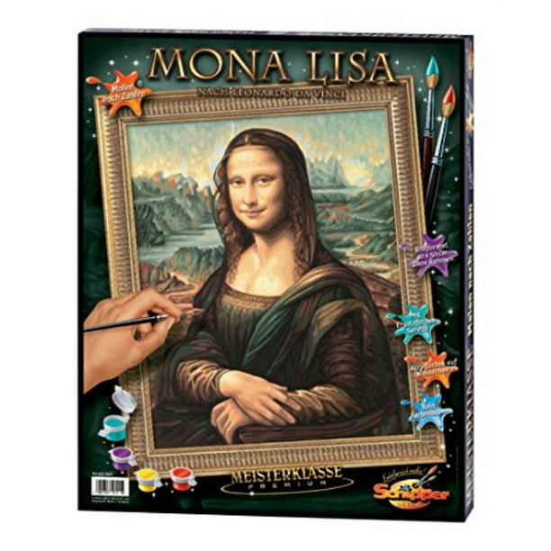 Norris Mona Lisa Paint by Number - Walmart.com - Walmart.com