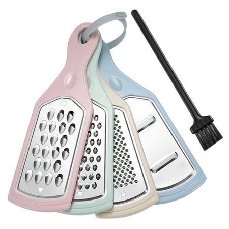 

Vintage Grater Shder Fresh Whole Grater Swivel Cheese Board Garlic Grater Set Ceramic Grater Brush Fine Cheese Grater Ceramic Garlic Grater Dish Food Shder Hand 5PC Stainless Steel Peeler