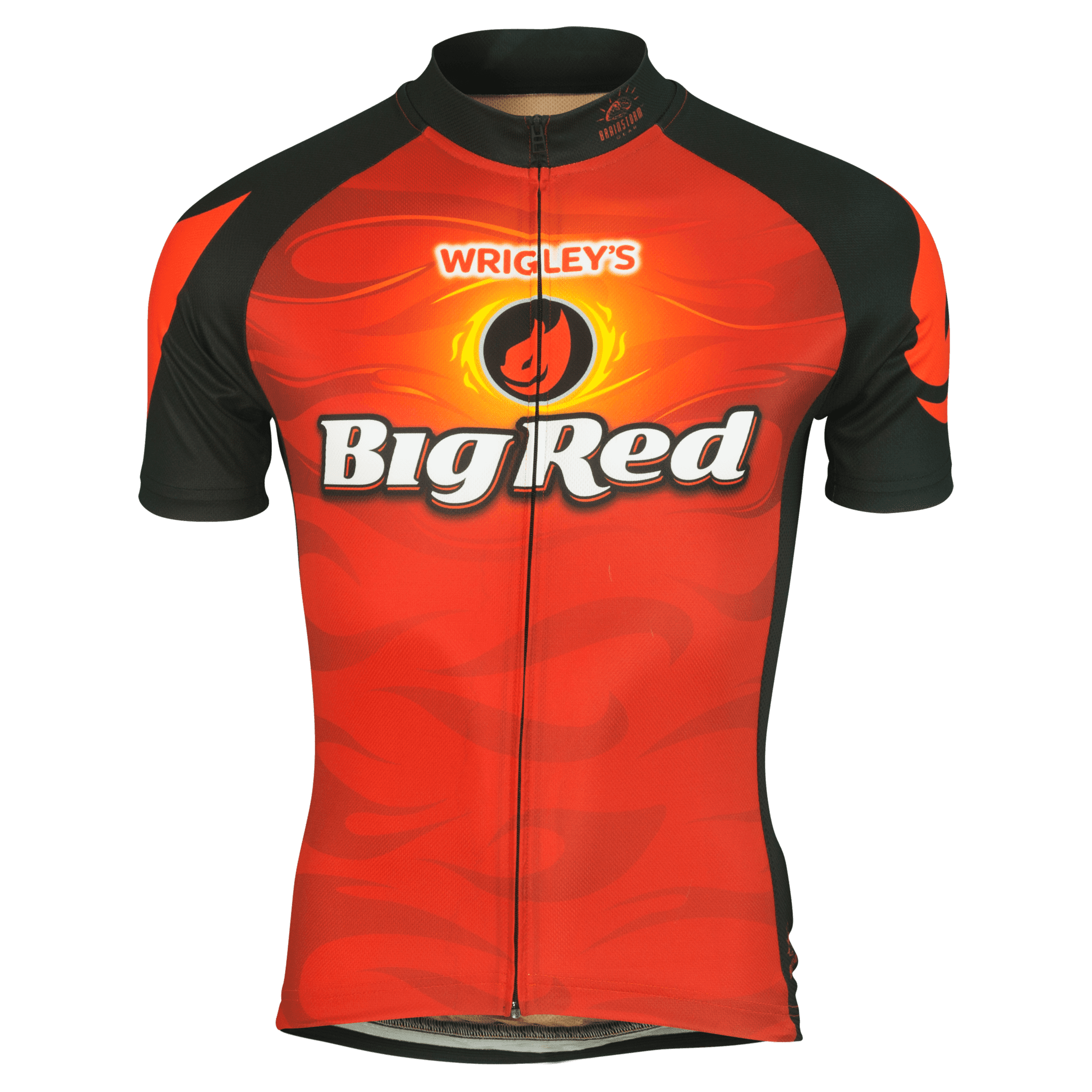 Brainstorm Gear Mens Wrigleys Big Red Cycling Jersey BGRE-M 