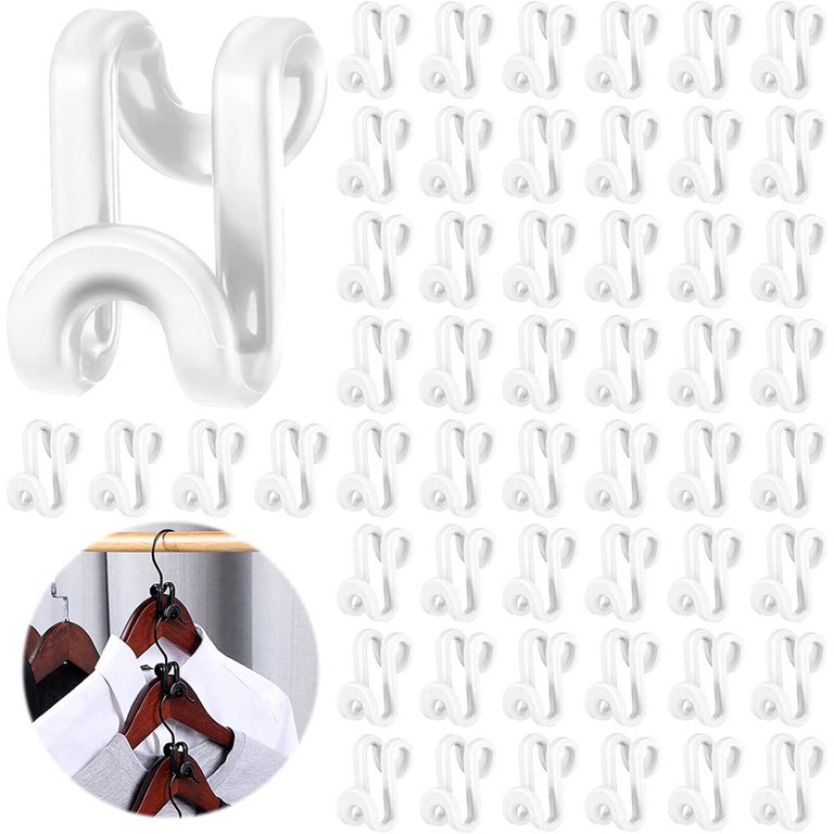 20 Pieces Clothes Hanger Connector Hooks, Outfit Hangers Extender
