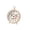 D, variant on Classic Vintage Clock - Elegant and Decorative Analog Clocks,Silent Non-Ticking Clock with Distressed Metal Frame for Office, Living Room or Bedroom