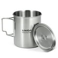 thumbnail image 2 of Cup,Cup Pot Stainless Steel Water Cup Stainless With Handles And Water Cup With Handles And Lid Steel Water Cup 750ml Cup With Spoon Mewmewcat Pot Cup Stainless, 2 of 7