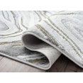 thumbnail image 3 of Abani Luna Collection Granite Grey Gold Modern Luxury 4' x 6' Area Rug, 3 of 5