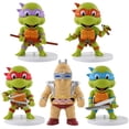thumbnail image 1 of Figuras de acción de Tortugas Ninja Mutantes adolescentes, colección de PVC, modelo TMNT, regalo de juguetes, Leonardo Raphael, 4 piezas por juego Fivean  unisex, 1 of 2
