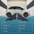 thumbnail image 5 of Car Left & Right Door Mirror Flag Cover Molding Triangle Cover for 500 2012-2019 1SH17KX7AA 1SH16KX, 5 of 5