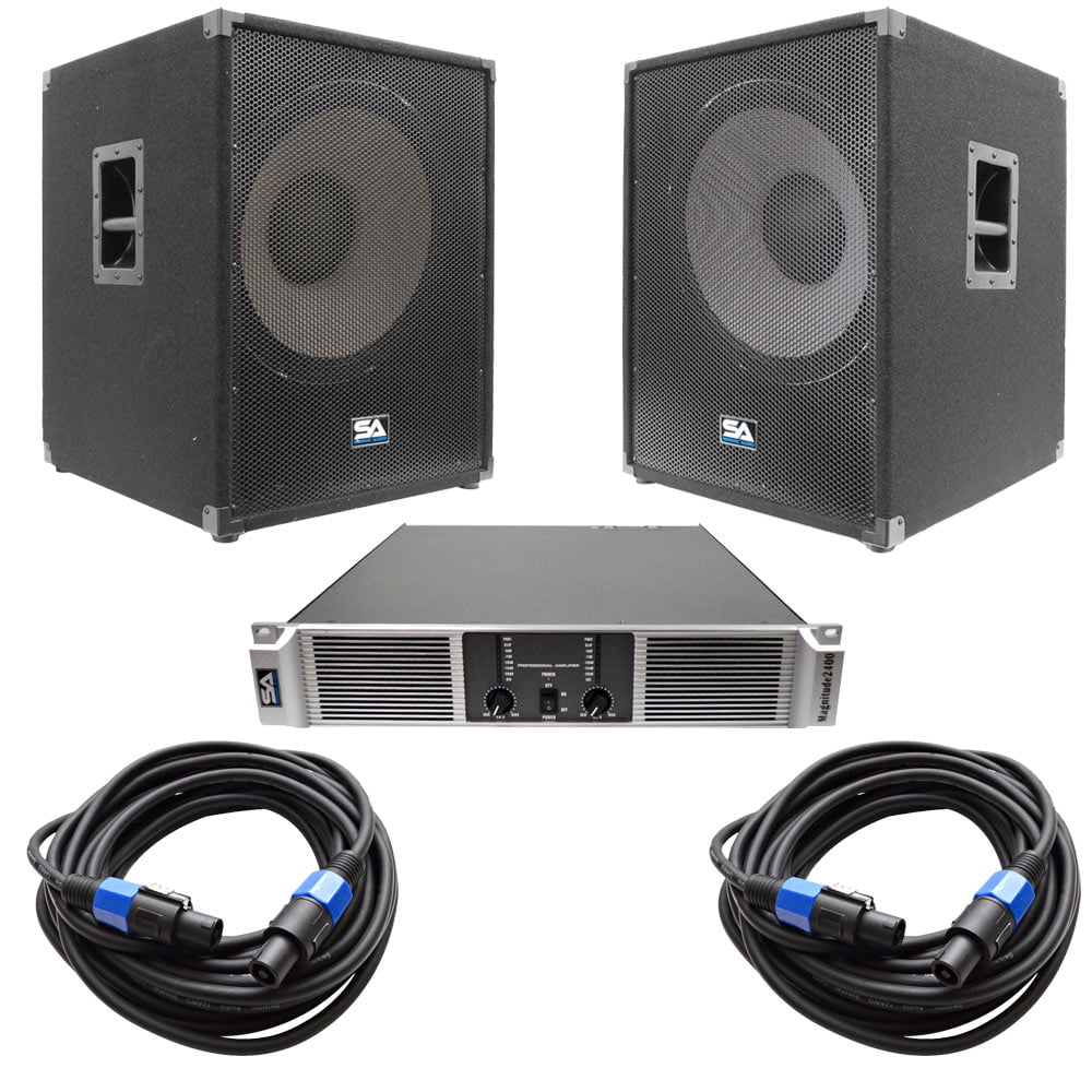 seismic audio 18 powered subwoofer