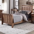 thumbnail image 2 of Bowery Hill Twin Sleigh Bed in Aged Oak, 2 of 8