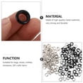 thumbnail image 3 of Shisuyan 200 Pcs Iron Grommet Eyelet Ring Gasket Assortment Metal Eyelets Snap Fasteners, 3 of 8