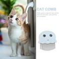thumbnail image 4 of OULII ABS Pet Comb for Cats 1Pack Sky-Blue Grooming Tool 7.8x7.3in, 4 of 8