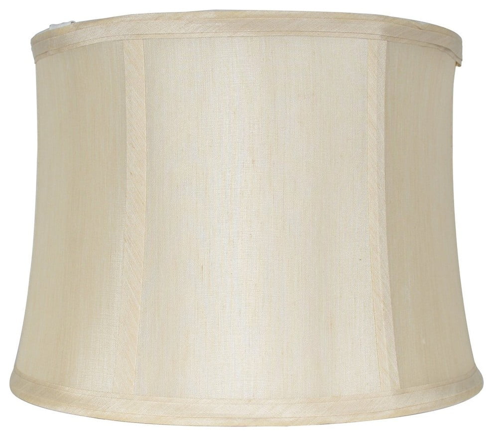 Urbanest Drum Lamp Shade, 10x11x8", Cream