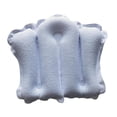 thumbnail image 3 of Almohada de baño inflable con soporte para el cuello, impermeable, antideslizante, cómoda, de secado rápido. Blanco, 3 of 9