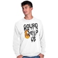 thumbnail image 5 of Funny Halloween Pun Gourd Help Us Long Sleeve TShirt Men Women Brisco Brands X, 5 of 6
